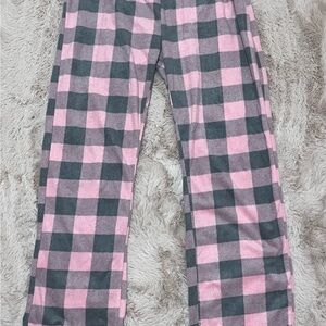 Just Love Pink and Gray Checkered Pants